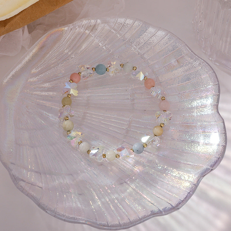 Pulsera De Mariposa De Cristal De Colores al por mayor